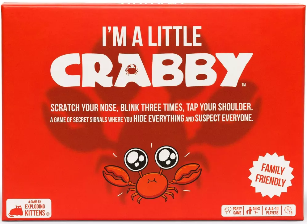 I'm a Little Crabby Board Game Exploding Kittens    | Red Claw Gaming