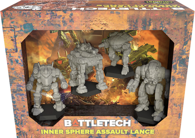 BATTLETECH INNER SPHERE ASSAULT LANCE FORCEPACK Battletech Catalyst | Red Claw Gaming