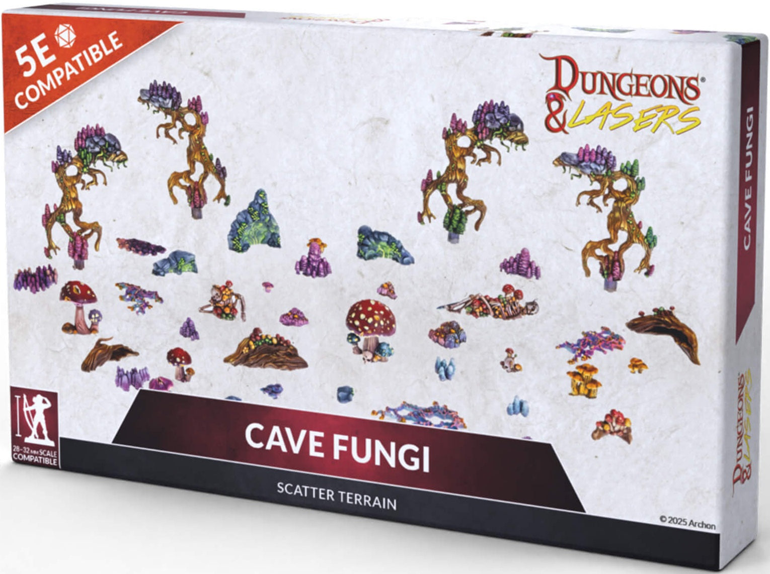 DUNGEONS AND LASERS CAVE FUNGI: SCATTER TERRAIN Red Claw Gaming | Red Claw Gaming