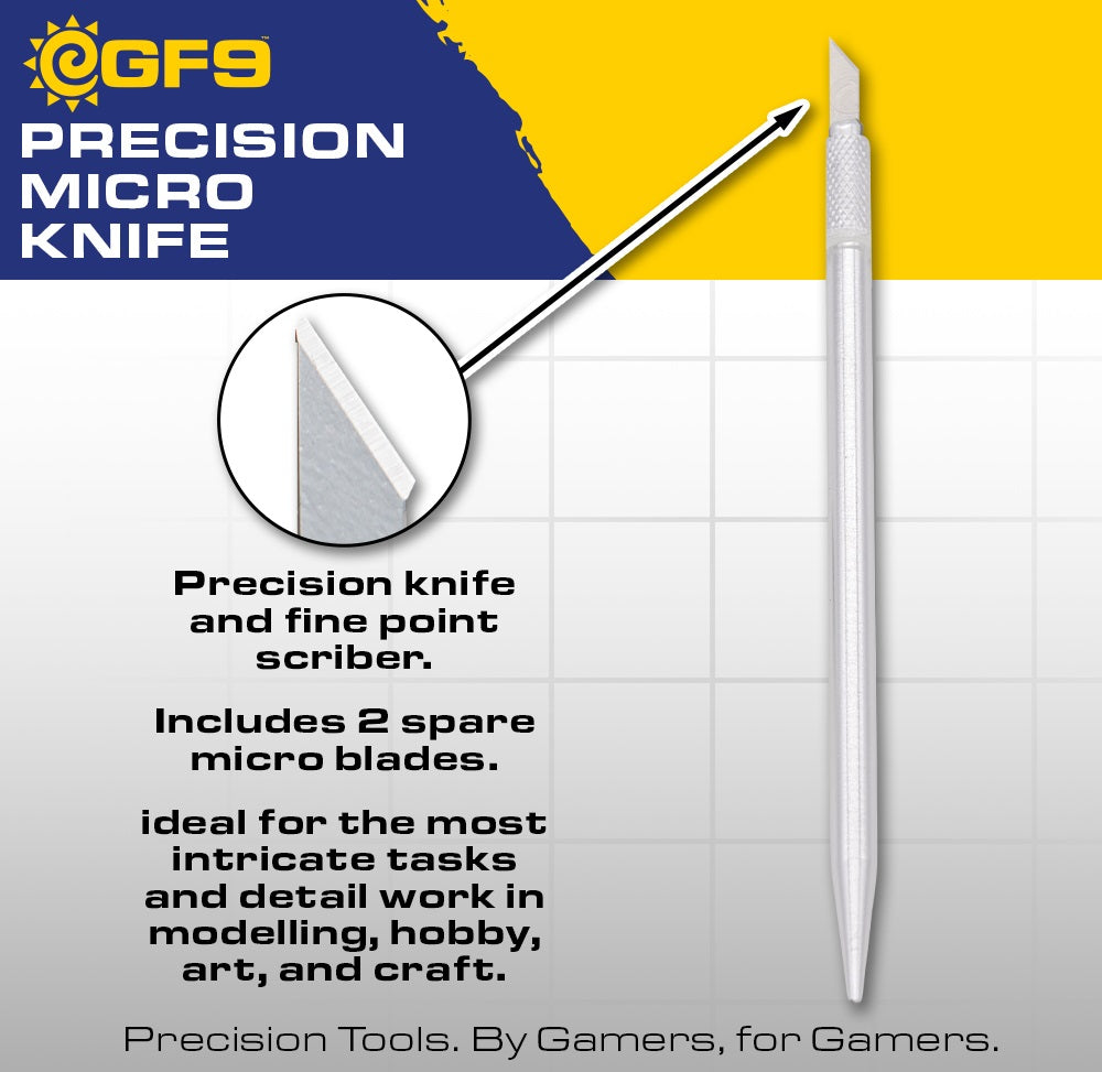 GALEFORCE 9 PRECISION MICRO KNIFE Tool GaleForce Nine    | Red Claw Gaming