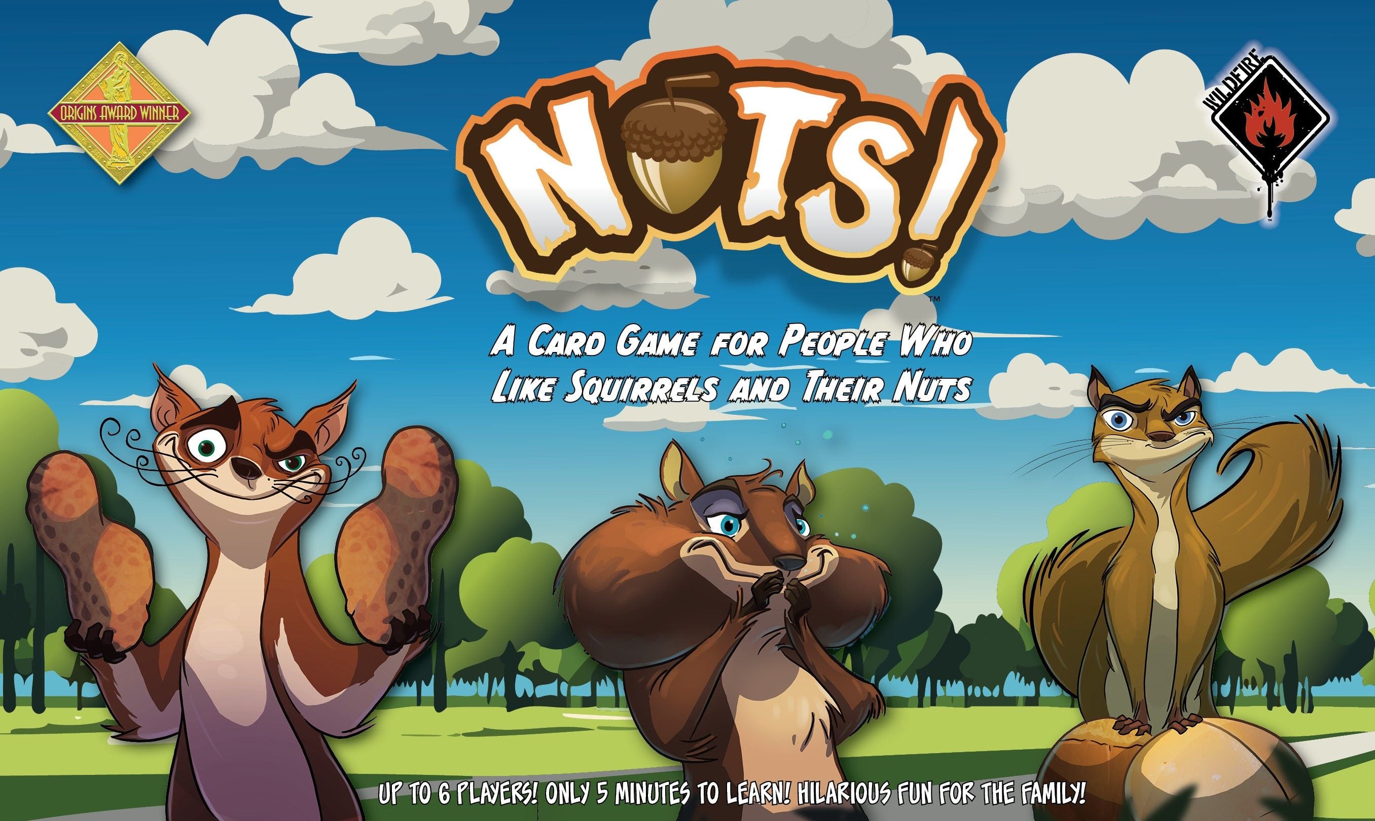 NUTS THE CARD GAME 2ND EDITION Board Game Universal Distribution | Red Claw Gaming