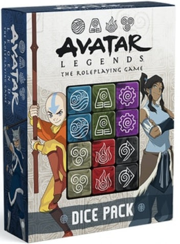 AVATAR LEGENDS RPG DICE SET RPG Book Universal DIstribution    | Red Claw Gaming