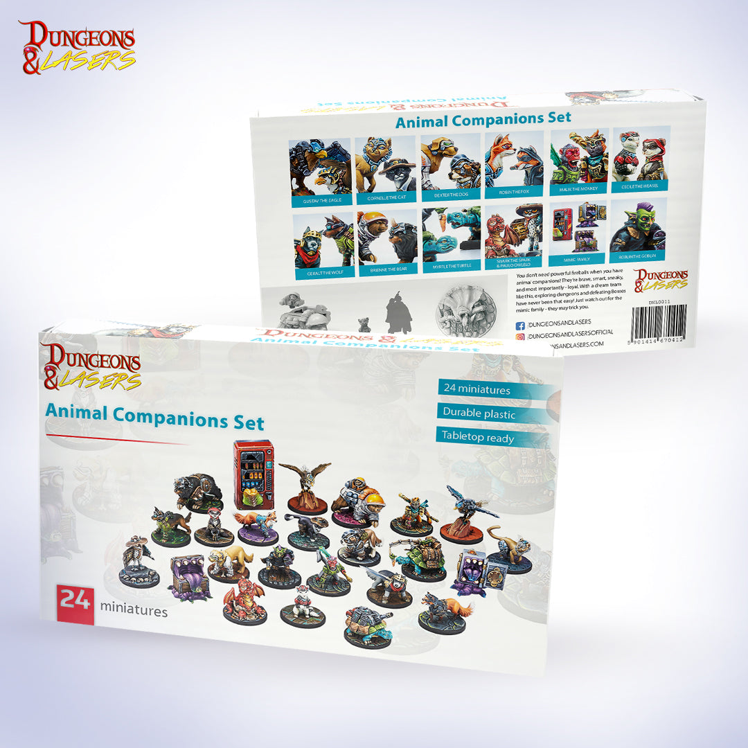 Dungeons & Lasers - Animal Companions Red Claw Gaming | Red Claw Gaming