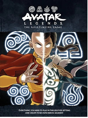 AVATAR LEGENDS RPG COREBOOK HC RPG Book Universal DIstribution    | Red Claw Gaming