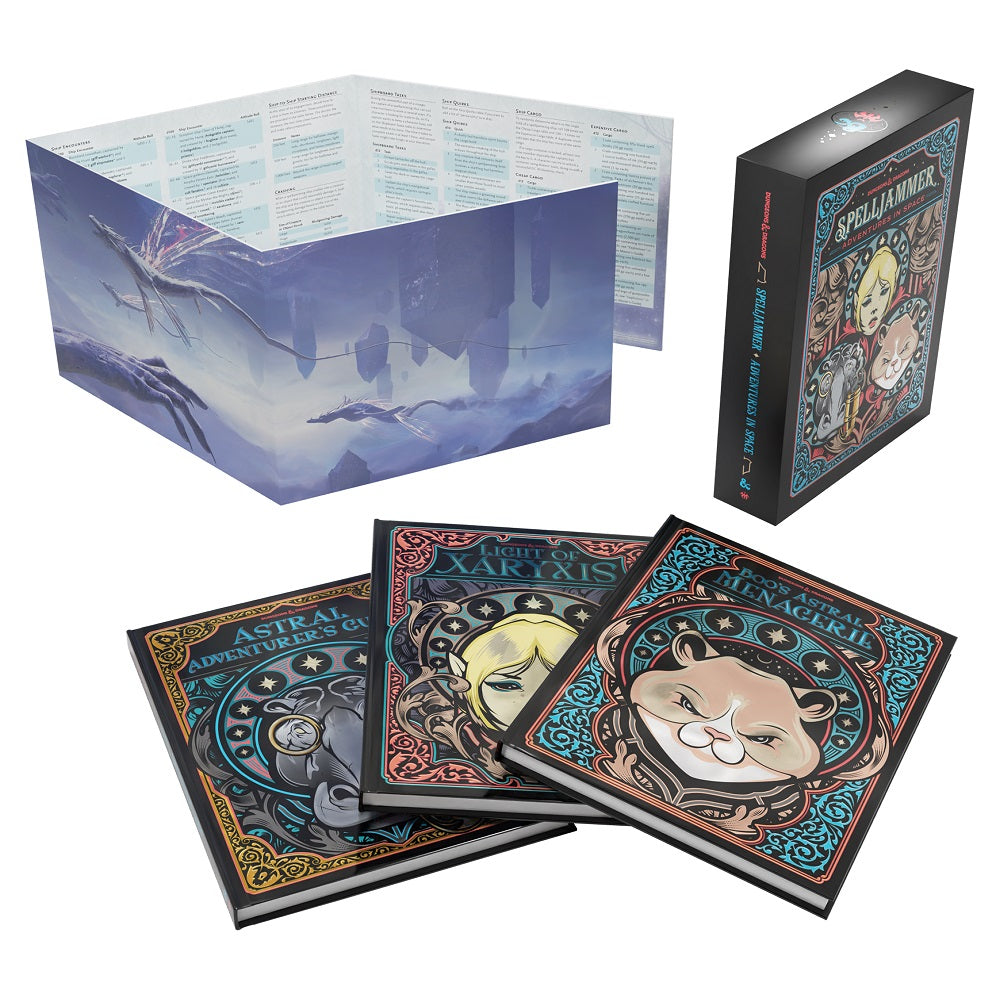 DND RPG SPELLJAMMER ADV IN SPACE HC ALT COVER D&D Book Wizards of the Coast | Red Claw Gaming