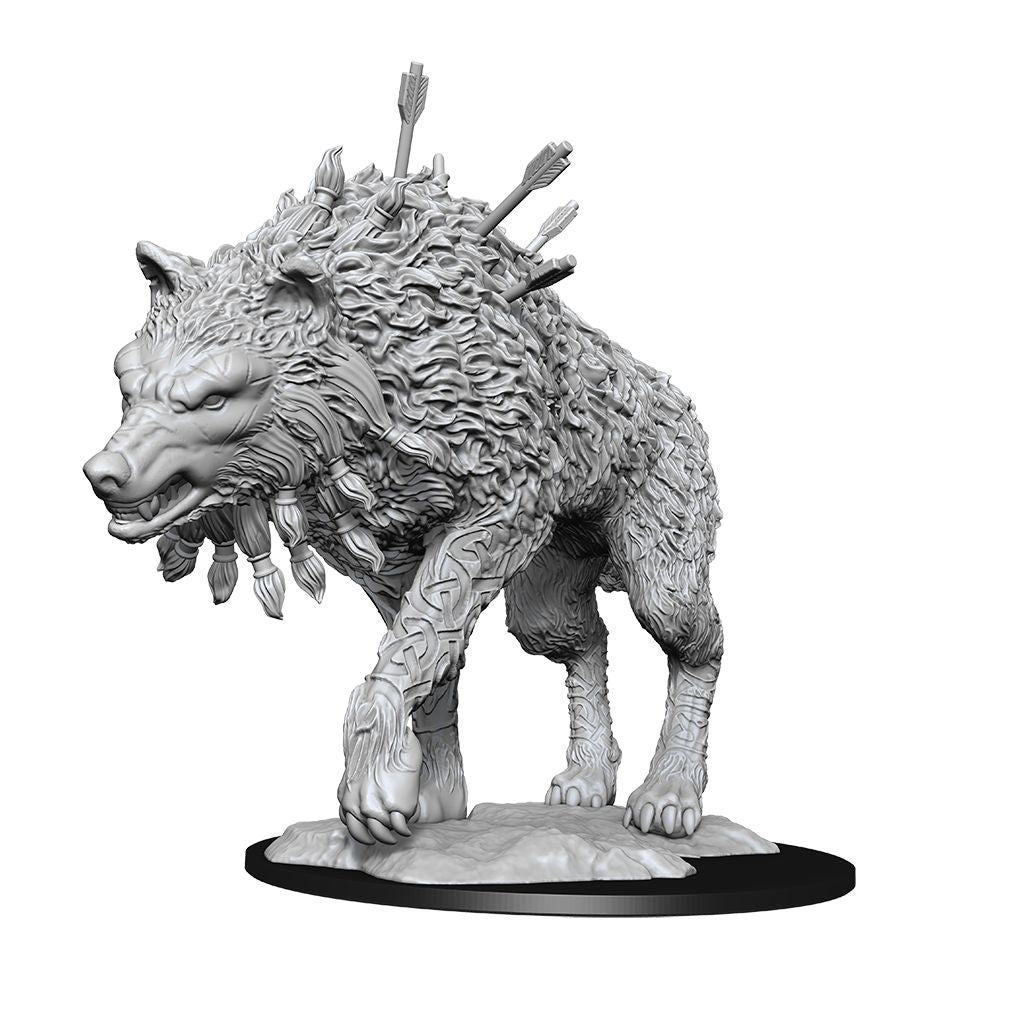 Magic the Gathering Unpainted Miniatures: Cosmo Wolf Minatures Wizkids Games | Red Claw Gaming