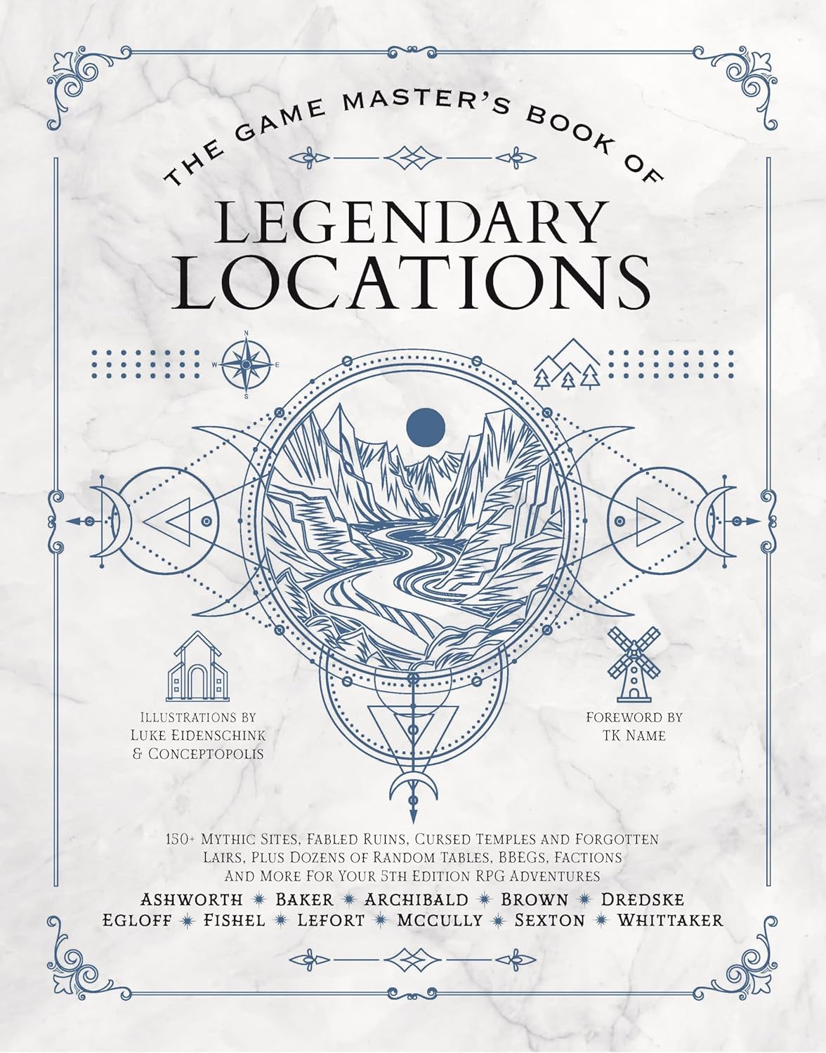 THE GAME MASTERS BOOK OF LEGENDARY LOCATIONS RPG Book Game Master | Red Claw Gaming