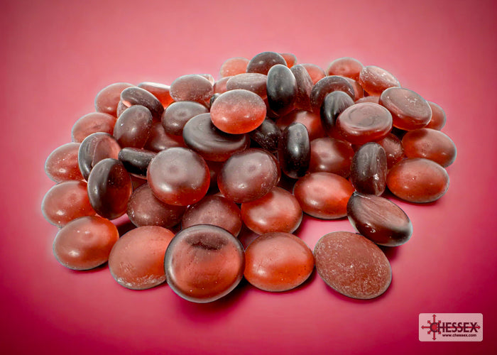 GLASS STONES FROSTED AMETHYST QTY 40+ Dice Chessex    | Red Claw Gaming