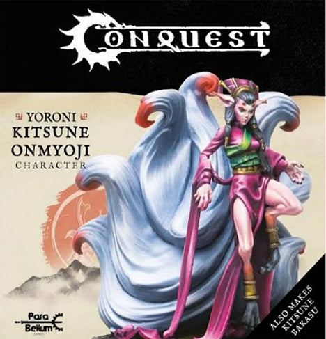 CONQUEST: YORONI KITSUNE ONMYOJI Miniatures Universal DIstribution | Red Claw Gaming
