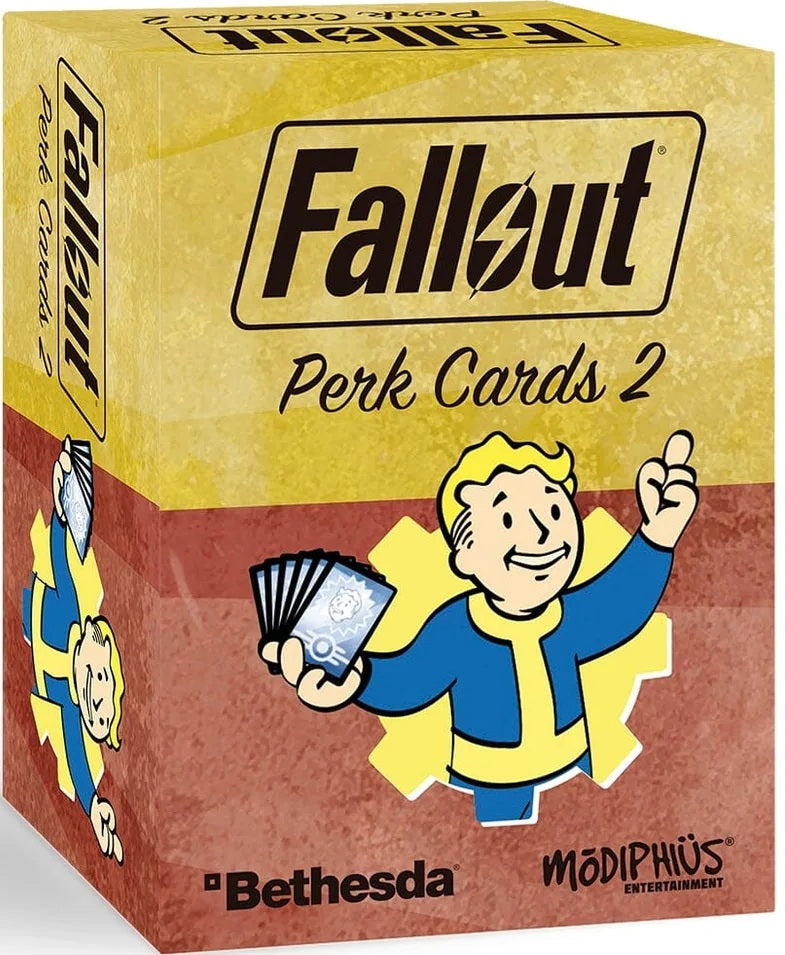 FALLOUT RPG PERK CARDS 2 | Red Claw Gaming