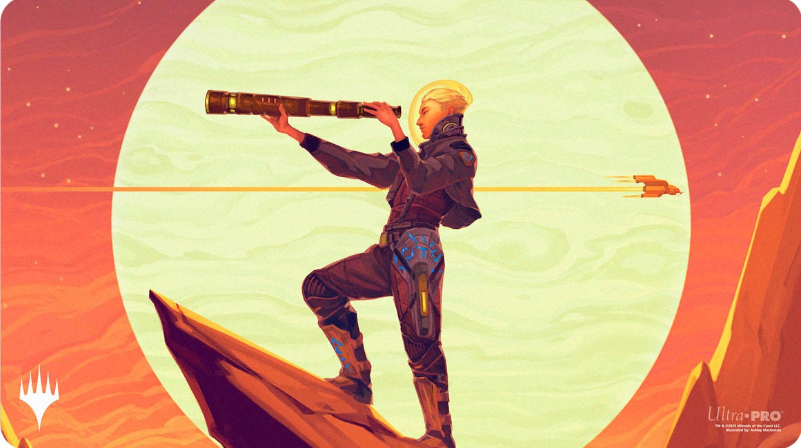 UP PLAYMAT MTG EDGE OF ETERNITIES SAMI WILDCAT CAPTAIN Playmats Ultra Pro | Red Claw Gaming