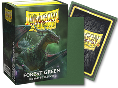 Dragon Shield Matte Sleeve - Forest Green 100ct Dragon Shield Dragon Shield    | Red Claw Gaming