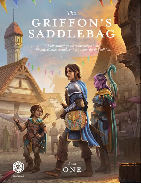 THE GRIFFON'S SADDLEBAG BOOK ONE HC D&D Book Hit Point Press | Red Claw Gaming