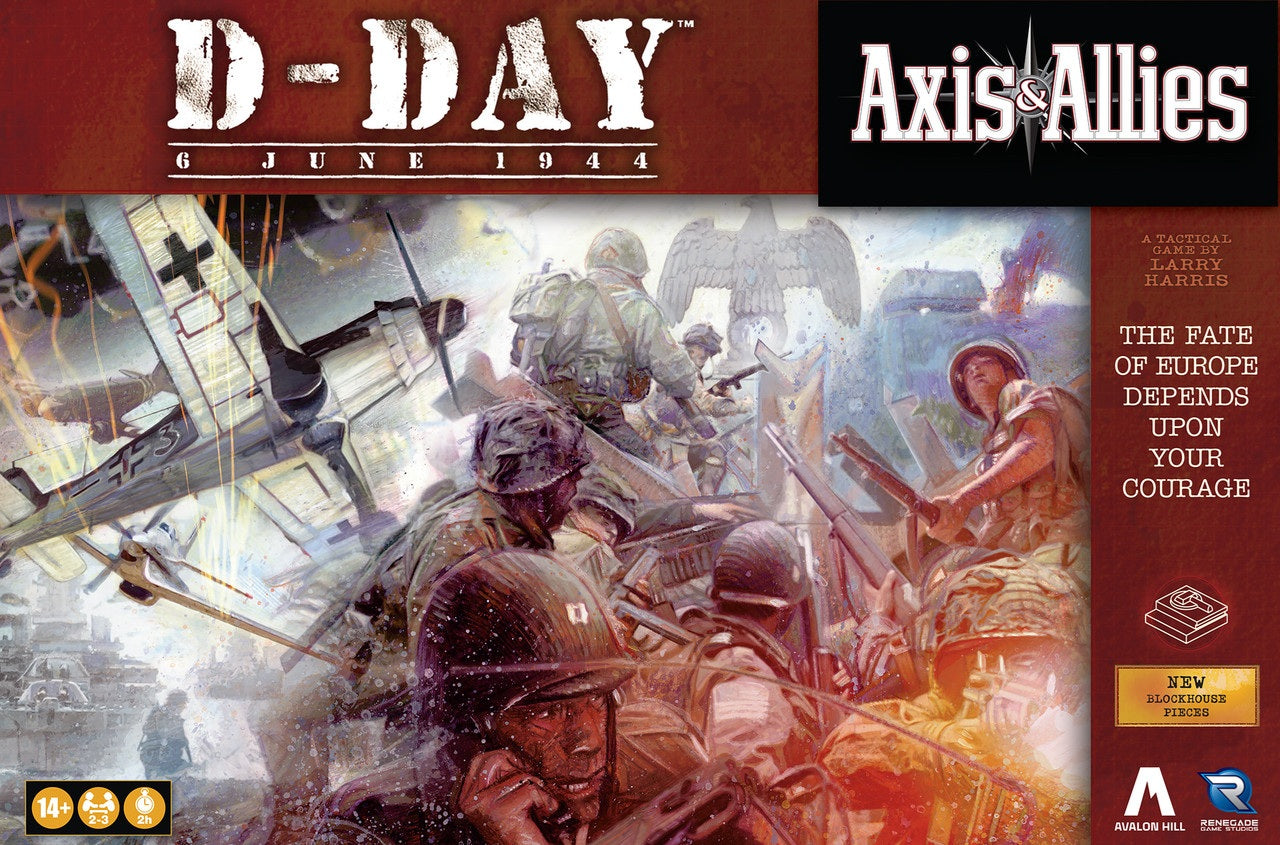 AXIS AND ALLIES D-Day Board Game Universal DIstribution | Red Claw Gaming