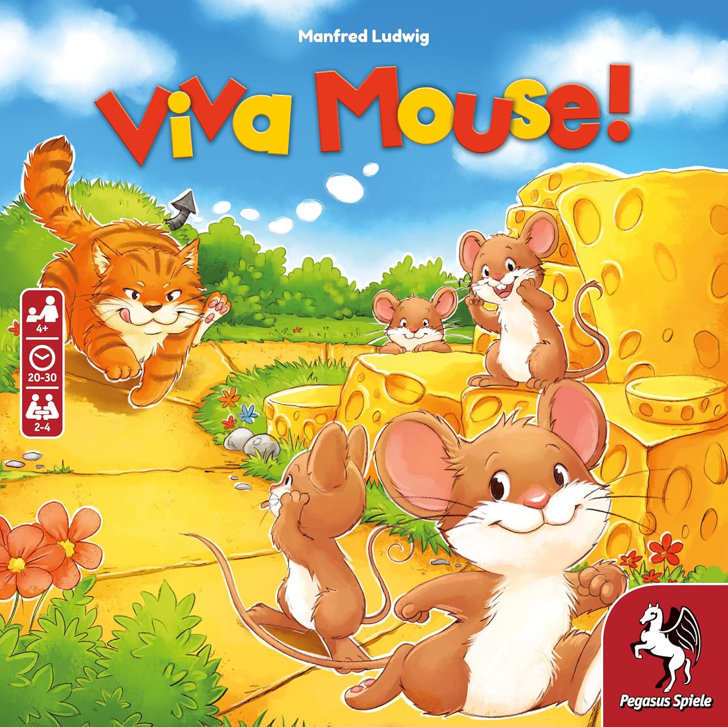 VIVA MOUSE! Board Game Pegasus Spiele | Red Claw Gaming