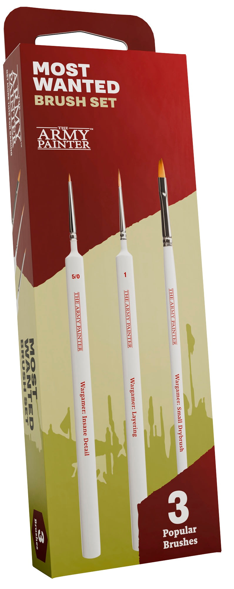 Most Wanted Brush Set Tool Army Painter | Red Claw Gaming