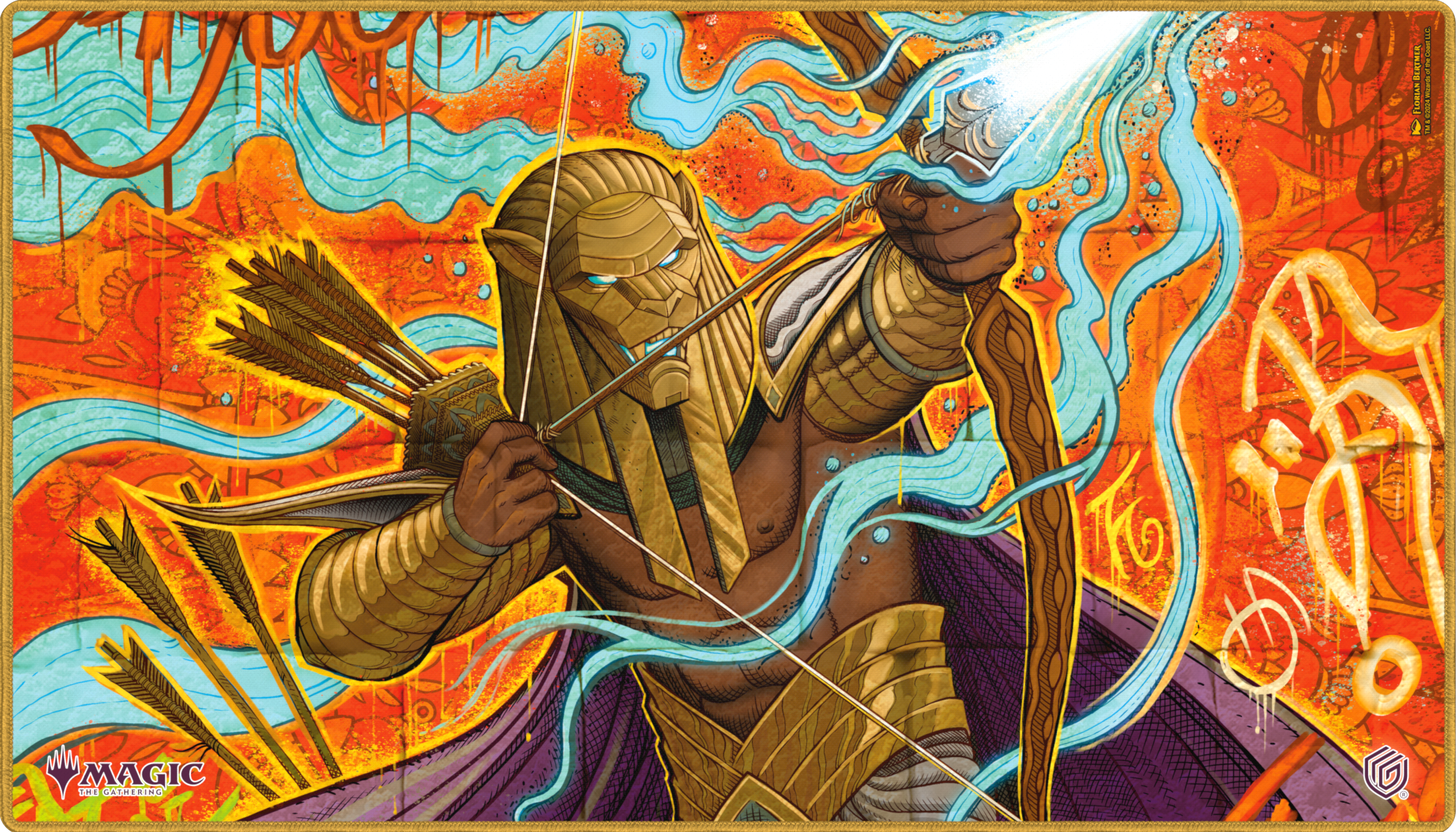 Play-Mat Magic: The Gathering "Aetherdrift" - Ketramose, the New Dawn Play Mat Ultimate Guard | Red Claw Gaming