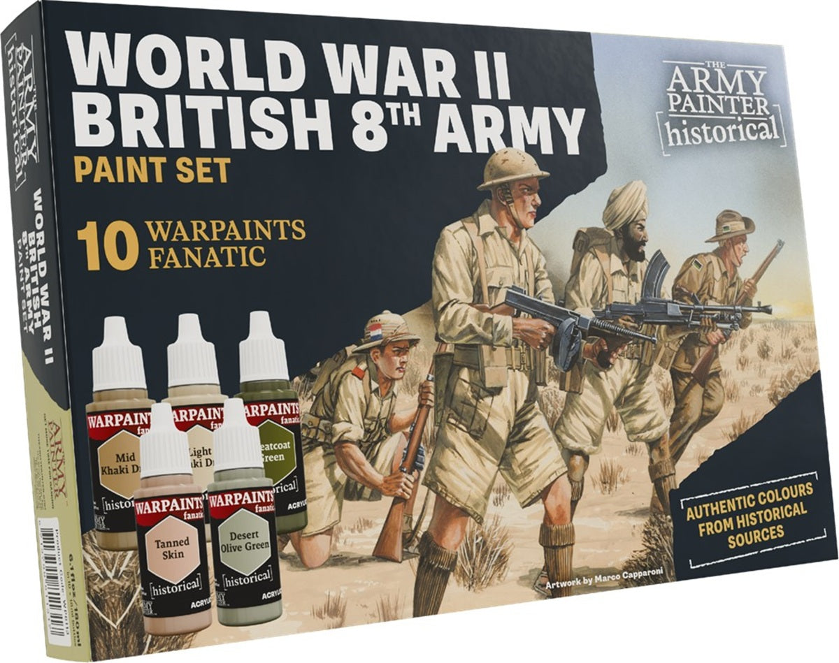 HISTORICAL: WWII BRITISH 8TH ARMY | Red Claw Gaming
