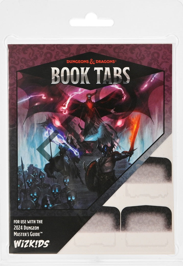 D&D BOOK TABS Dungeon Master's Guide 2024 D&D Book Wizards of the Coast | Red Claw Gaming