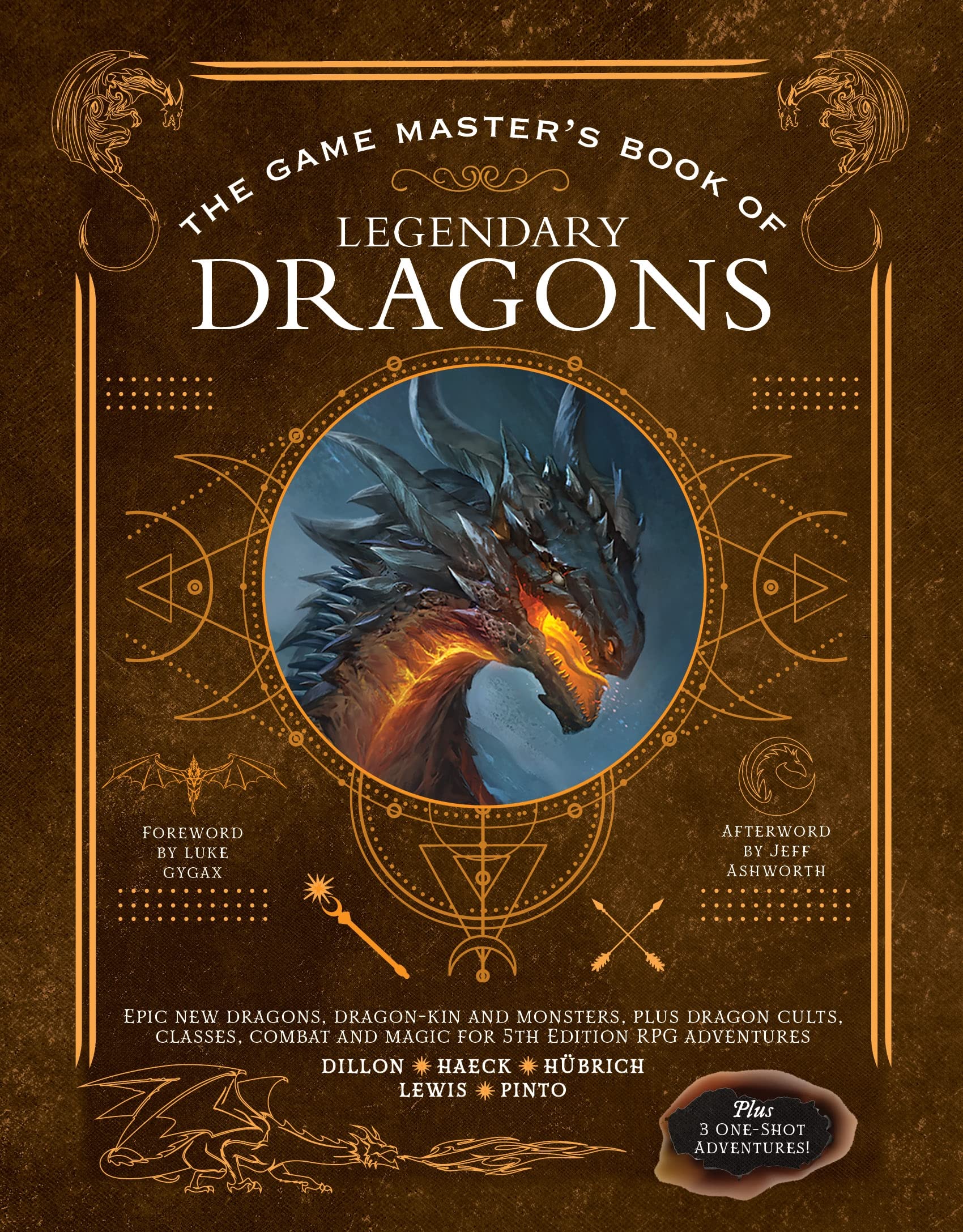 THE GAME MASTERS BOOK OF LEGENDARY DRAGONS RPG Book Game Master | Red Claw Gaming