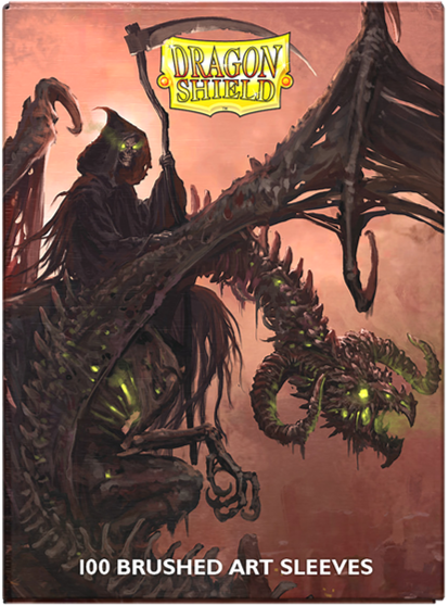 DRAGON SHIELD SLEEVES BRUSHED ART HALLOWEEN 2025 100CT Dragon Shield Dragon Shield | Red Claw Gaming