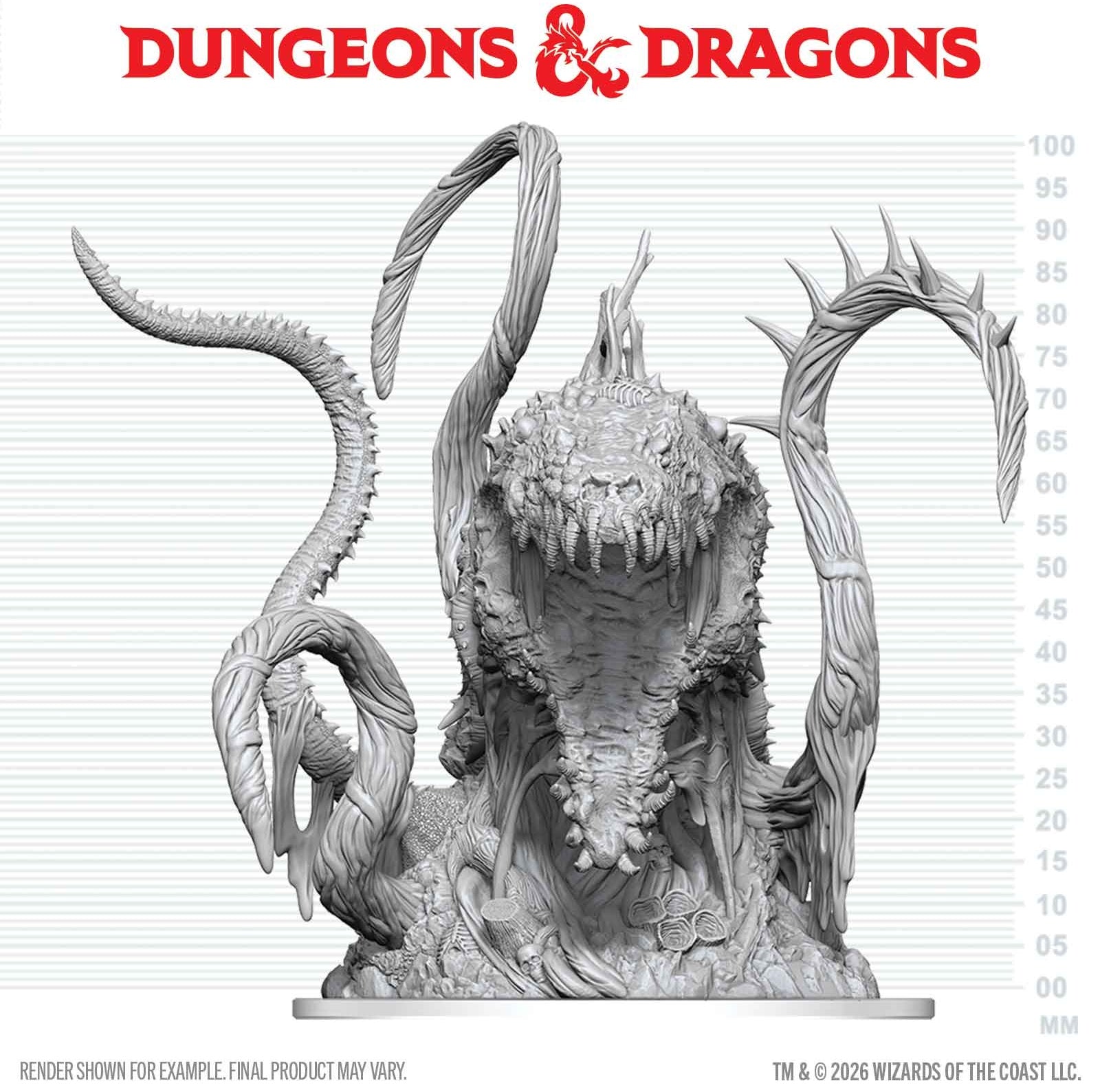 DND UNPAINTED MINIS SPORE OF MOANDER | Red Claw Gaming