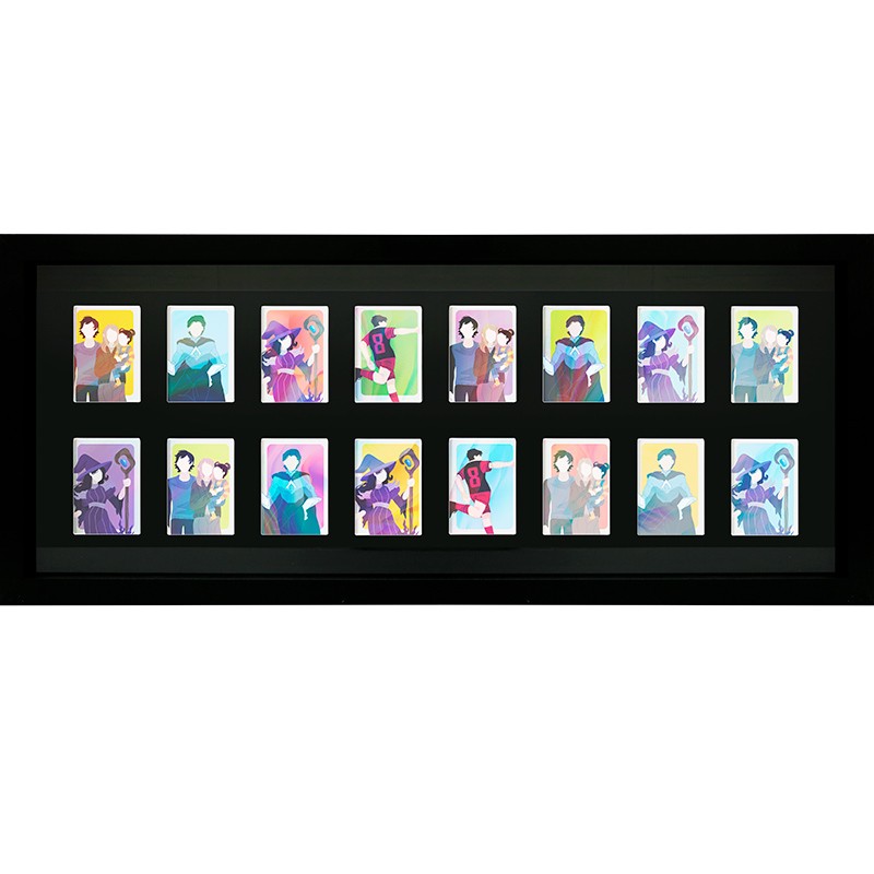 GB EYE TRADING CARDS COLLECTOR BLACK FRAME - 30.5 X 76.2CM Frames Universal DIstribution    | Red Claw Gaming
