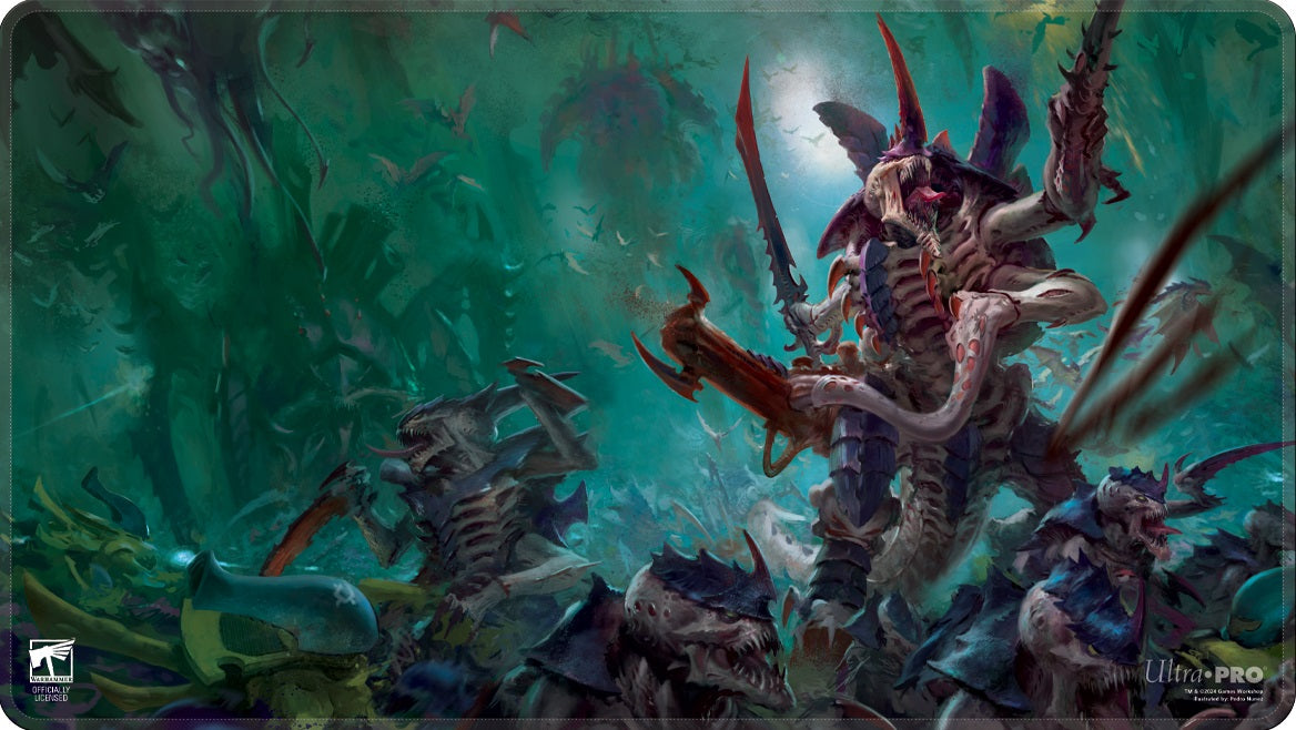 UP PLAYMAT WARHAMMER 40K TYRANID STITCHED Playmat Ultra Pro | Red Claw Gaming