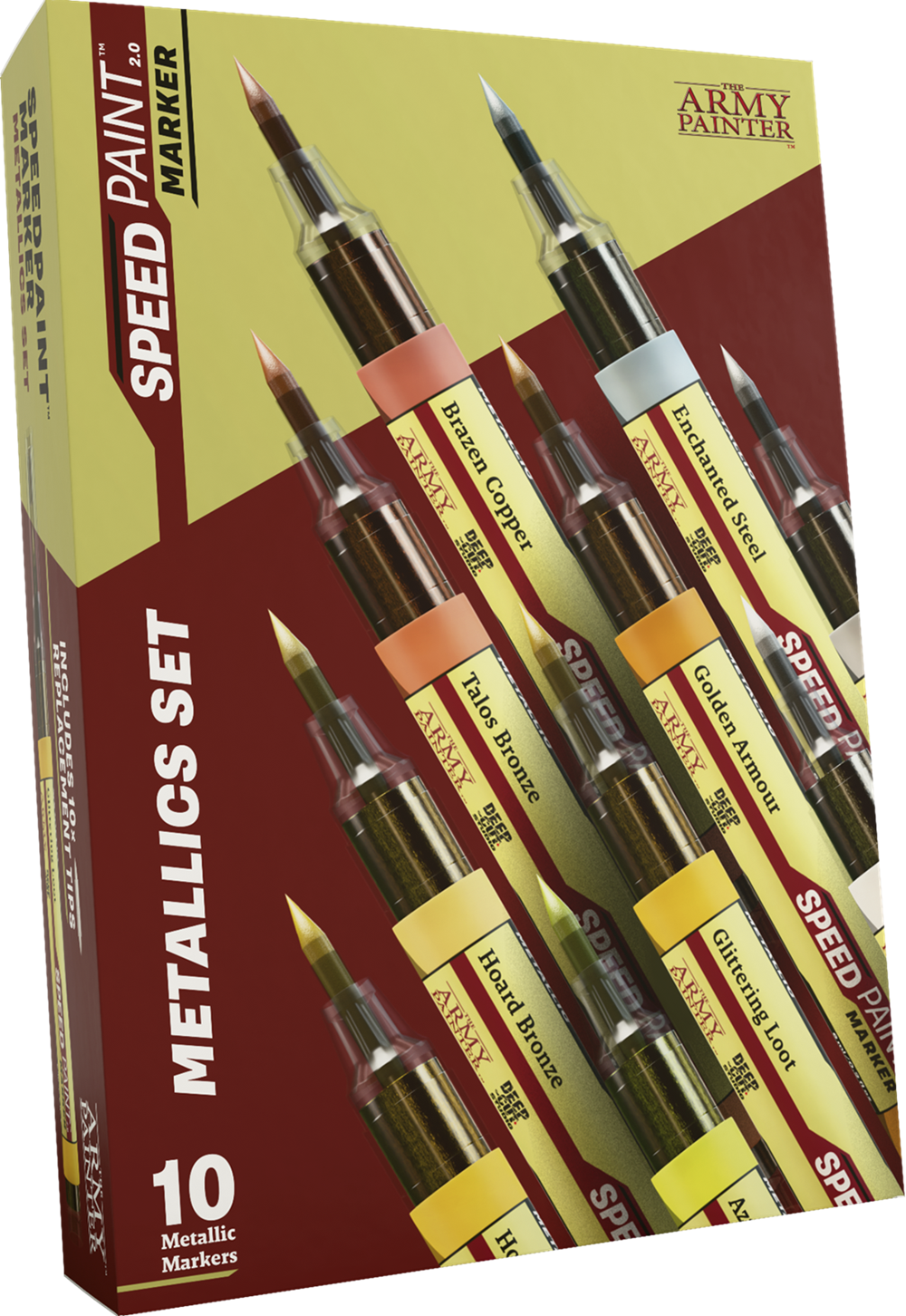 SPEEDPAINT MARKER METALLICS SET | Red Claw Gaming