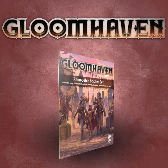 Gloomhaven 2nd Edition Removalble Sticker Set Board Games Cephalofair Games | Red Claw Gaming