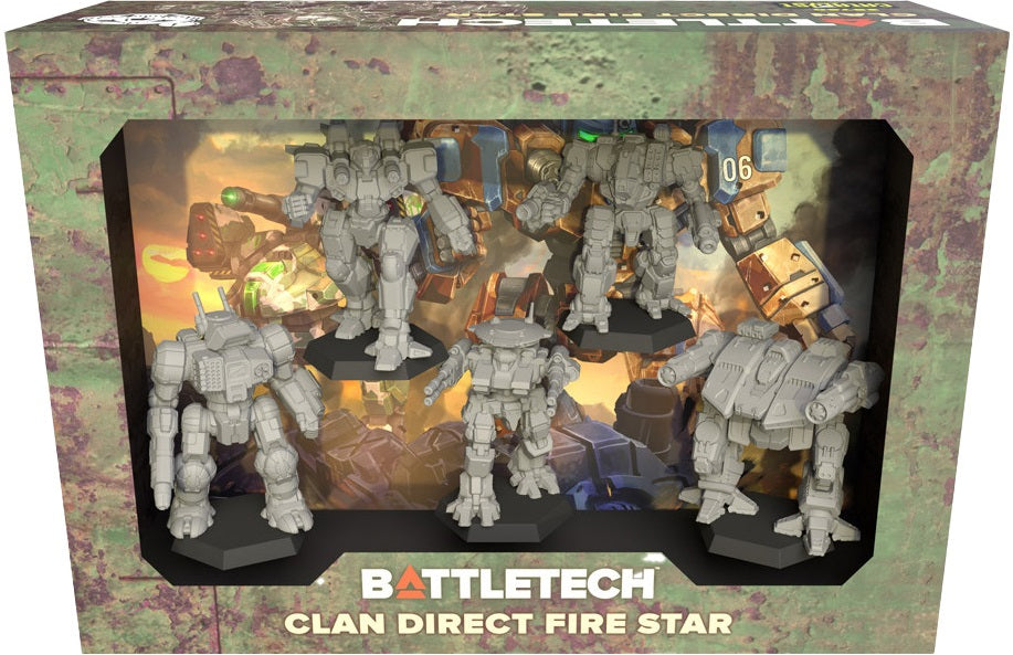 BATTLETECH CLAN DIRECT FIRE STAR Battletech Catalyst | Red Claw Gaming