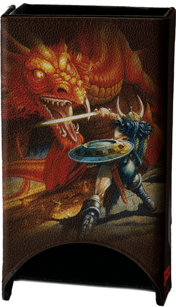 D&D MASTERWORKS SERIES DICE TOWER LARRY ELMORE Dice Tower FanRoll Dice | Red Claw Gaming
