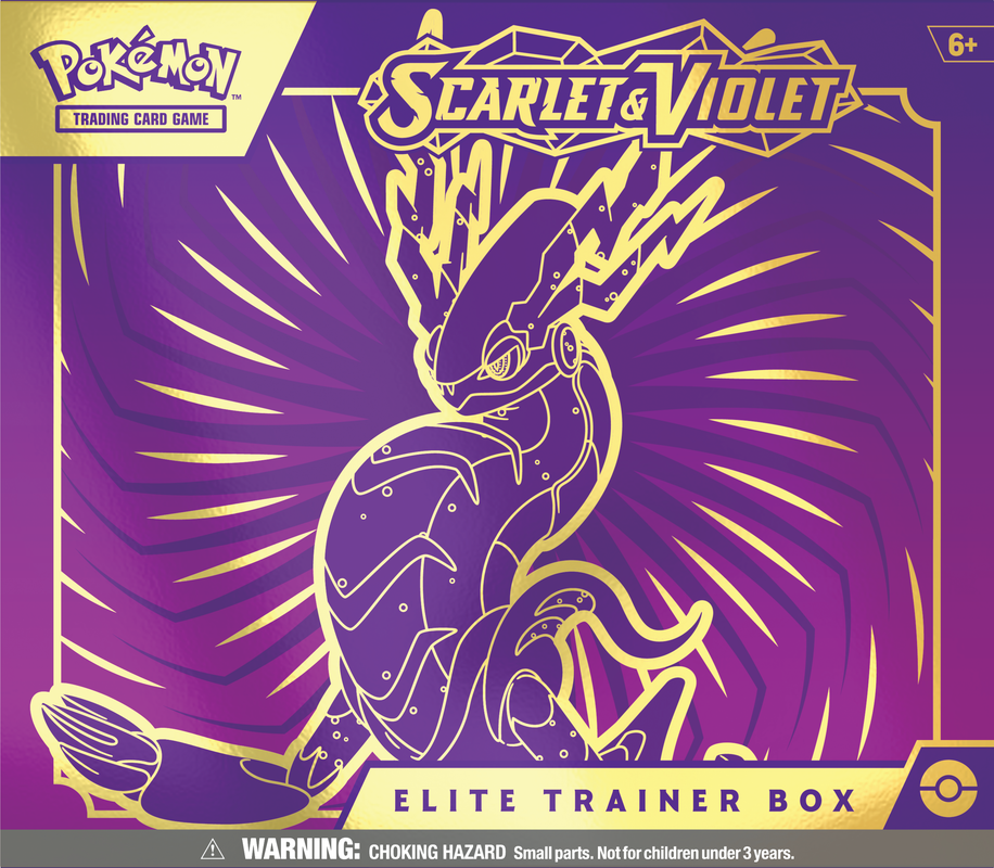 Pokemon Scarlet & Violet Elite Trainer Box Pokemon Nintendo    | Red Claw Gaming