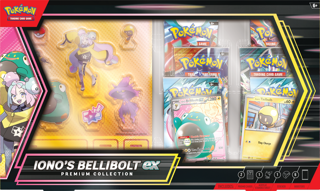 POKEMON IONO’S BELLIBOLT EX PREMIUM COLLECTION Pokemon Nintendo | Red Claw Gaming