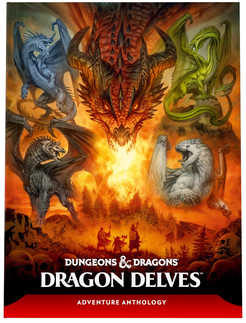 Dungeons & Dragons DRAGON DELVES AN ADVENTURE ANTHOLOGY D&D Book Wizards of the Coast | Red Claw Gaming