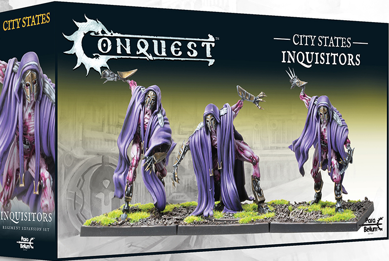 CONQUEST: CITY STATES INQUISITORS Miniatures Universal DIstribution    | Red Claw Gaming