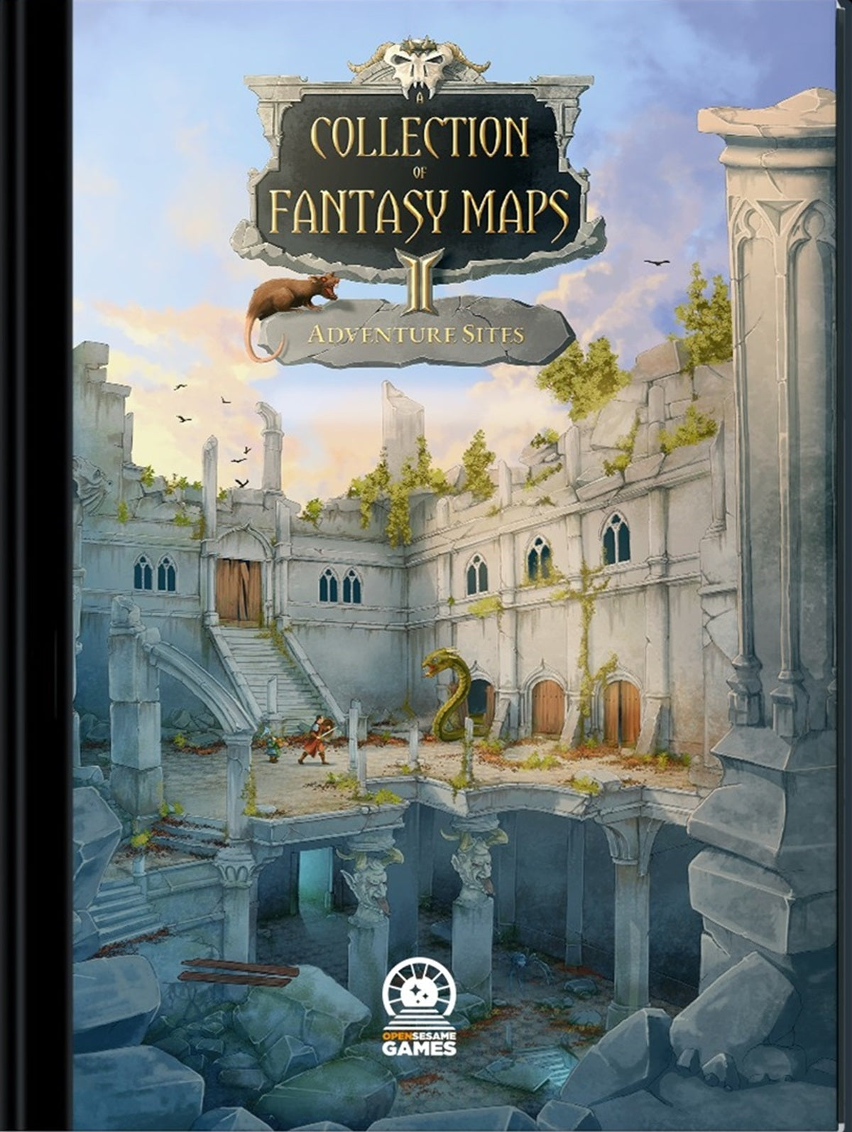A COLLECTION OF FANTASY MAPS BOOK 2 ADVENTURE SITES | Red Claw Gaming