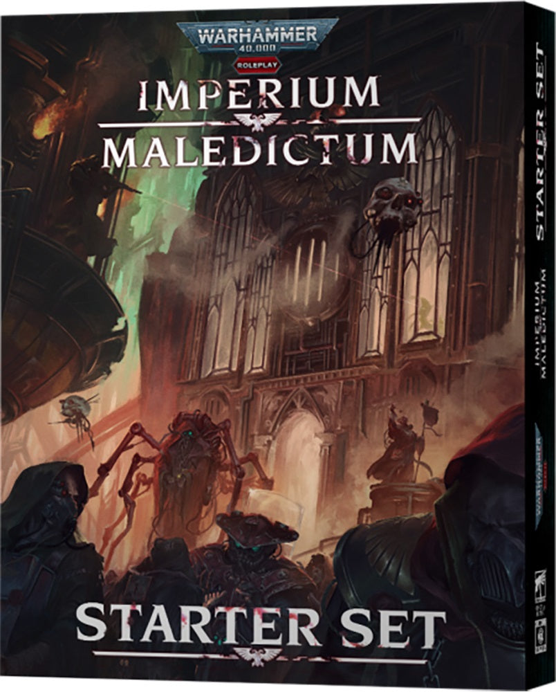 WARHAMMER 40K IMPERIUM MALEDICTUM STARTER SET Role Play Cubicle Seven | Red Claw Gaming