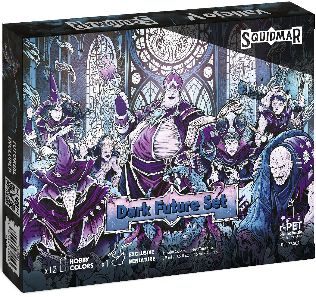 VALLEJO: DARK FUTURE SET BY SQUIDMAR MINIATURES | Red Claw Gaming
