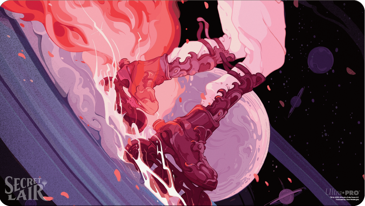 Secretversary 2023 - Through The Wormhole Lightning Greaves Playmat Playmats Ultra Pro    | Red Claw Gaming