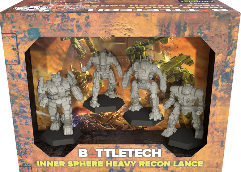 BATTLETECH INNER HEAVY RECON LANCE Battletech Catalyst | Red Claw Gaming
