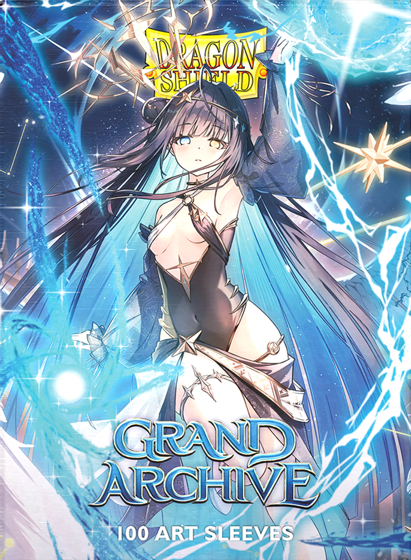 DRAGON SHIELD SLEEVES GRAND ARCHIVE RAZIEL, ARCHANGEL OF LIBRA 100CT | Red Claw Gaming