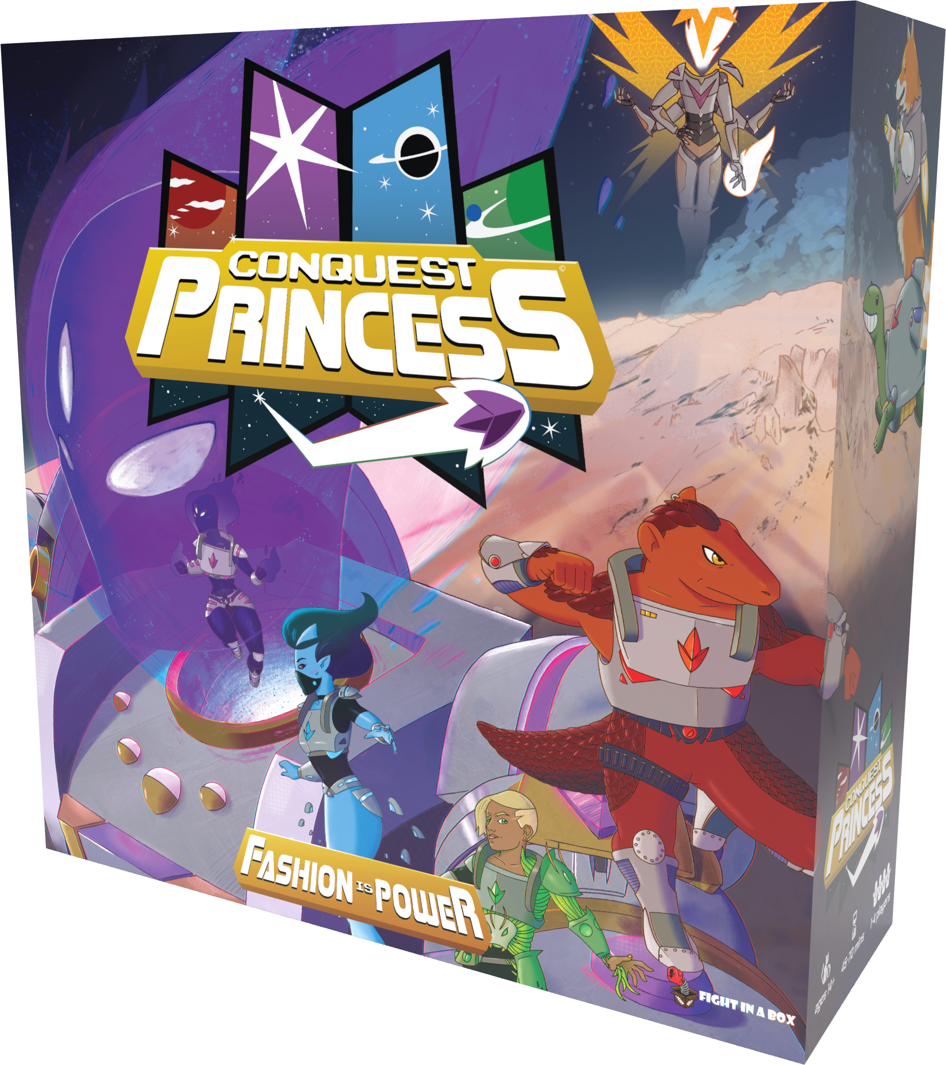 CONQUEST PRINCESS: FASHION IS POWER Board Games Atlas Games | Red Claw Gaming
