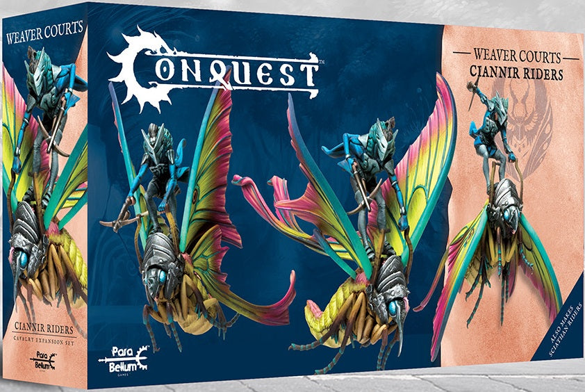 CONQUEST: WEAVER COURTS CIANNIR RIDERS Miniatures Universal DIstribution | Red Claw Gaming