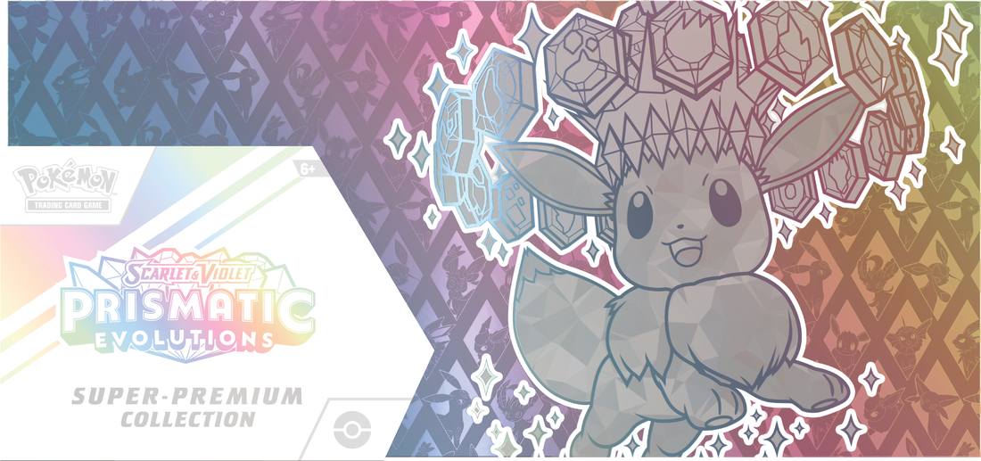 POKEMON PRISMATIC EVOLUTIONS SUPER PREMIUM COLLECTION (Limit 1 per Person) Pokemon Nintendo | Red Claw Gaming