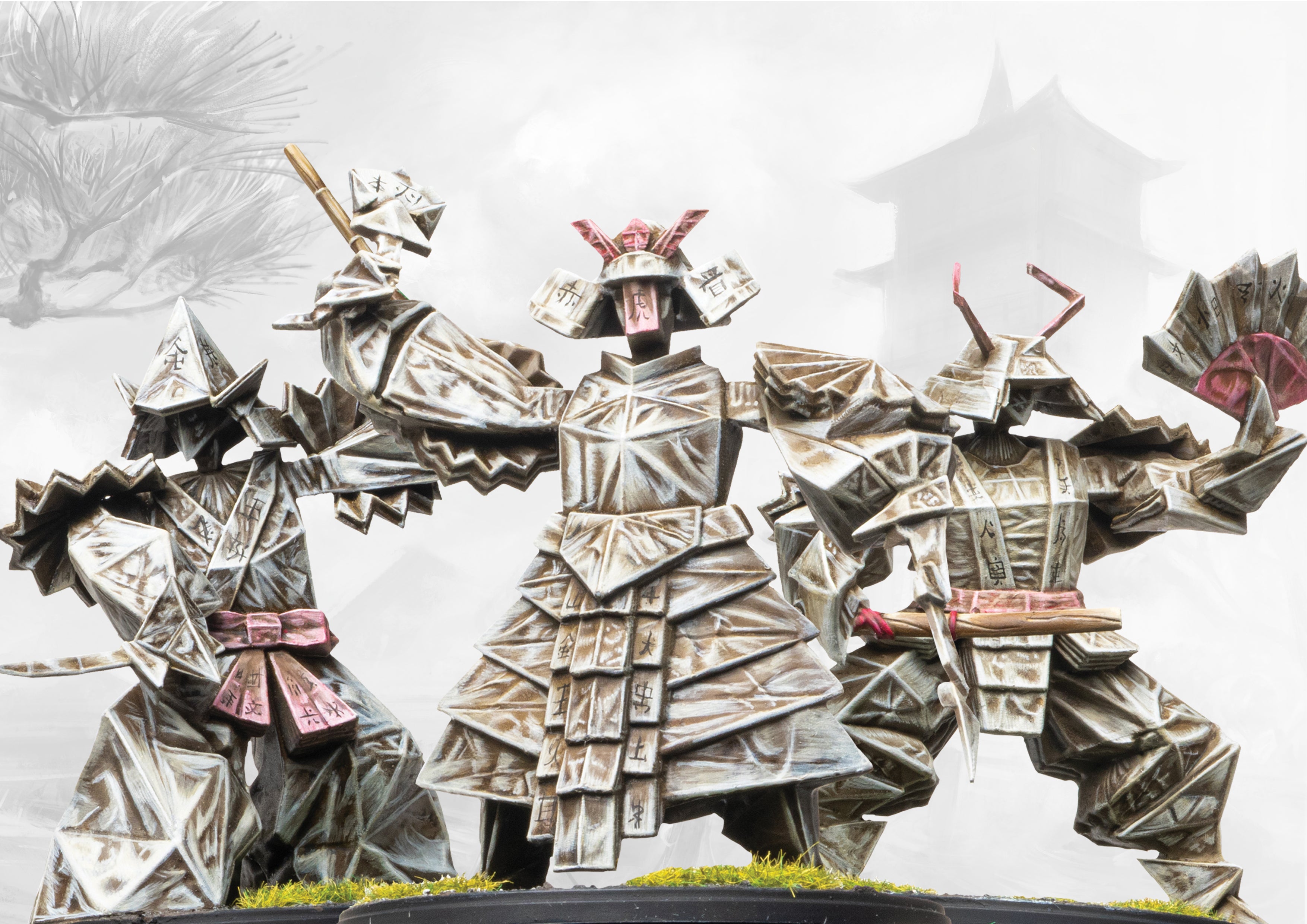 CONQUEST: YORONI ORIGAMI WARRIORS Miniatures Universal DIstribution | Red Claw Gaming