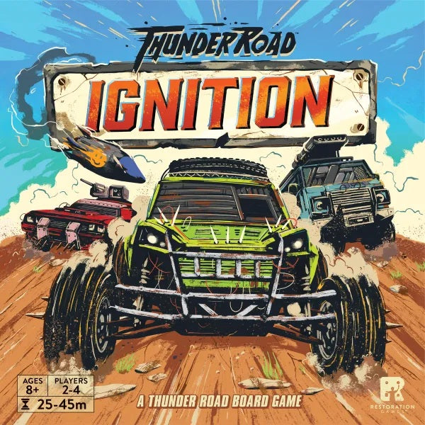 Thunder Road Ignition Board Game Restoration Games | Red Claw Gaming