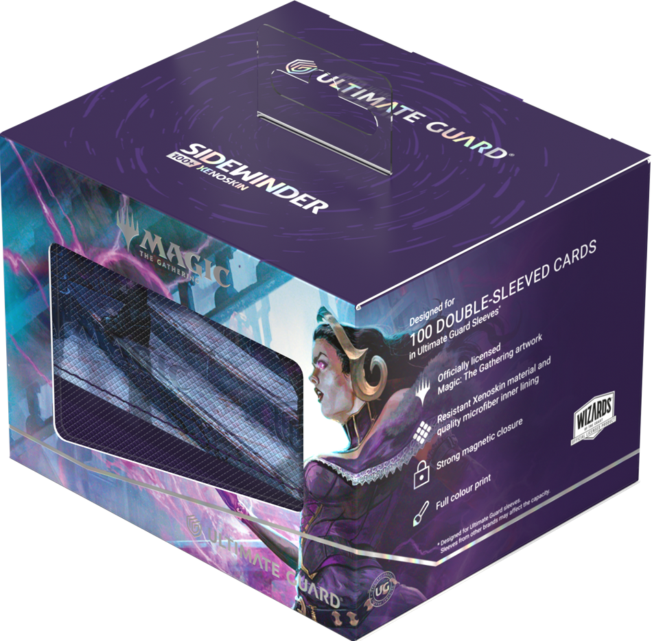 Sidewinder 100+ Xenoskin Magic: The Gathering "Reality Fracture" - Lilana, Callous Necromancer Deck Box Ultimate Guard | Red Claw Gaming