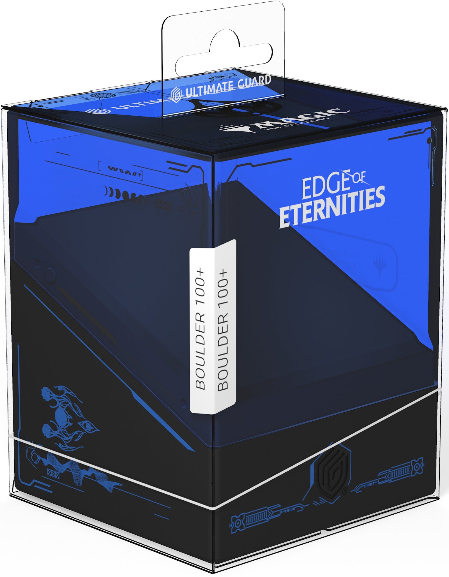 UG DECK CASE BOULDER 100+ MTG EDGE OF ETERNITIES BLUE Deck Box Ultimate Guard | Red Claw Gaming
