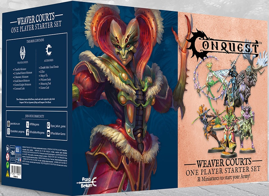 CONQUEST: WEAVER COURTS 2026 SUPERCHARGED STARTER SET | Red Claw Gaming